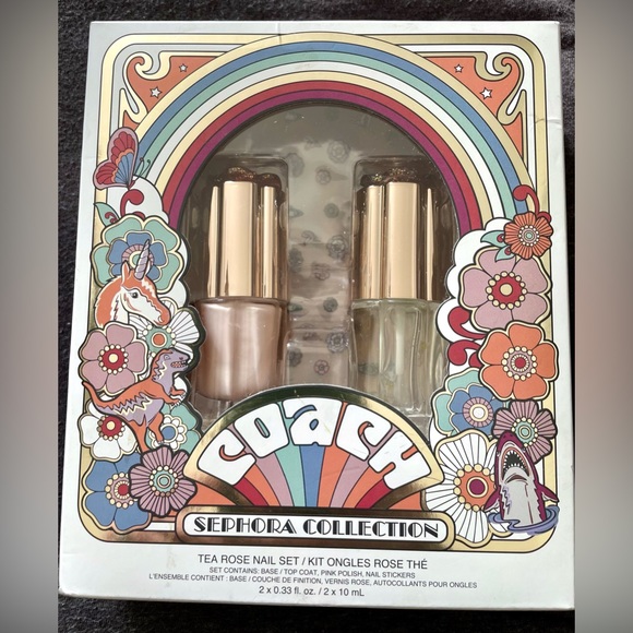 🌹 Coach Sephora Collection Tea Rose Nail Set 🌹 - Picture 6 of 8